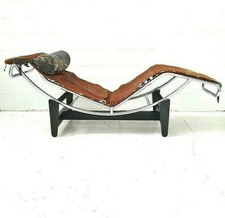 PRE CASSINA LE CORBUSIER PERRIAND JEANNERET CHAISE LONGUE CHAIR LC4 PRE 1950/60s