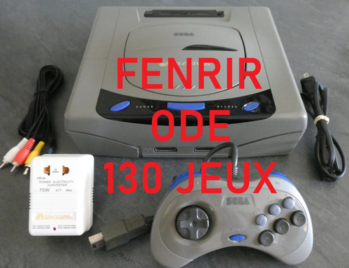 Console sega saturn mod fenrir - console,