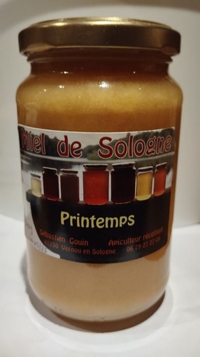 Miel printemps pot de - pot,