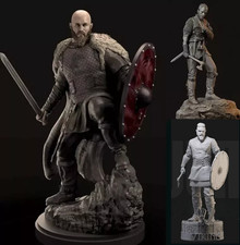 Figurines à peindre résine guerriers série TV VIKINGS barbare sculpté 1/24