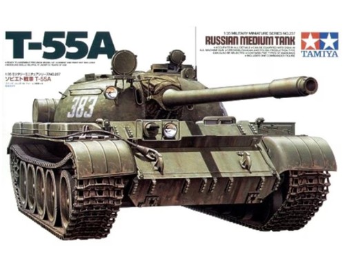 Tamiya char russe - char, t-55a