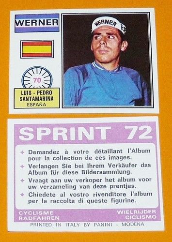 Panini sprint cyclisme - sprint, 72