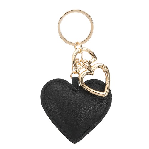 Women leather keychain - leather,