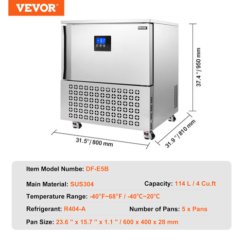 Vevor surgélateur - vevor,