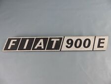 FIAT 900 E GRAND emblème logo voiture sigle monogramme hayon coffre en ALU