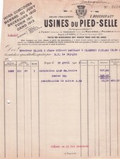 08 FUMAY fabricant PIED SELLE