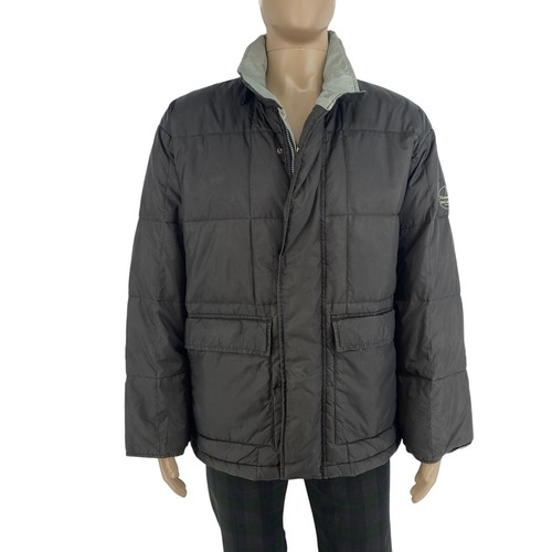 Manteau puffer duvet gris - en,
