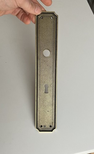 Plaque proprete metal - en,