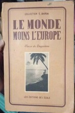 Livre Ancien Le Monde Moins