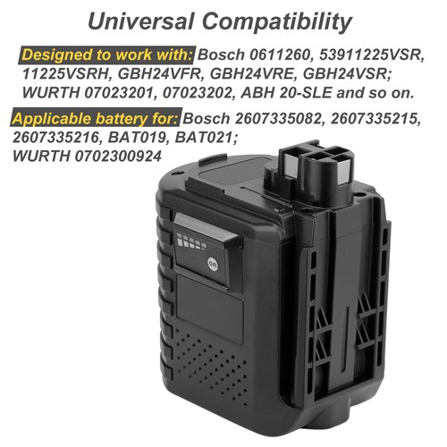 Pour bosch 24v - bosch, bat019