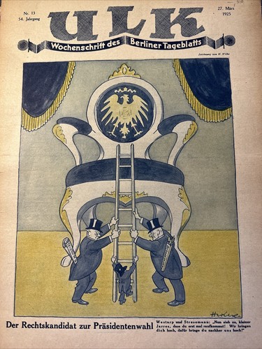 Ulk 1925 journal - 1925, magazine