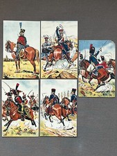 LOT 5 CPA UNIFORMES/NAPOLEON/1ER EMPIRE/LUCIEN ROUSSELOT/ILLUSTRATEURS