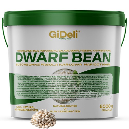 Haricots blancs gideli kg - gideli, 5