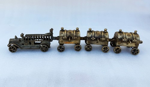 Train jouet ancien laiton - jouet,