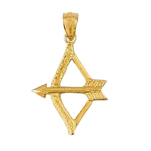 14k jaune arc - or,