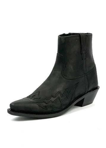 Bottes basses cuir western - basses,