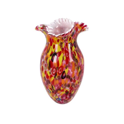 Vase coloré verre soufflé - vase,