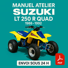 Manuel Atelier Suzuki Quad LT