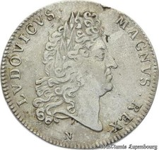 B3668 Rare Jeton Louis XIV Secretaires Roi Emission 1693 Argent ->M offre