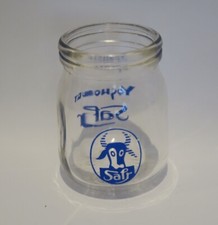 Ancien pot yaourt yoghourt SAFR old french yogourt 4