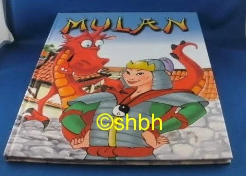Mulan livre enfant disney - mulan,