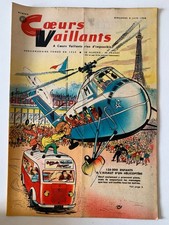 COEURS VAILLANTS N°23 DU 8/06/1958;