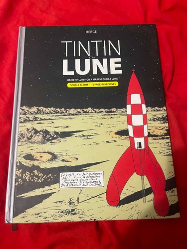Tintin lune double - tintin,