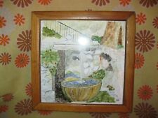 Ancien DESSOUS DE PLAT en BOIS