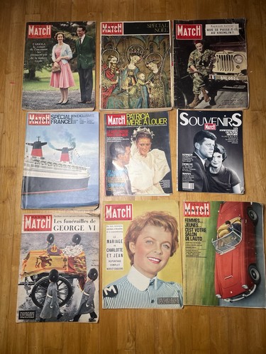 Lot magazines anciens - anciens, paris