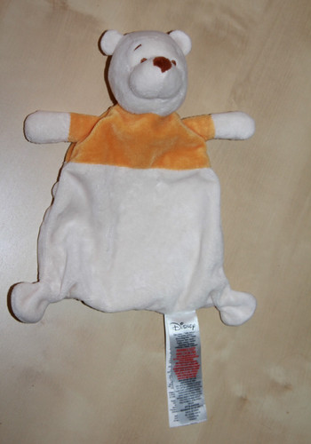 Doudou plat winnie ourson - doudou,