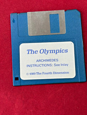 The Jeux Olympiques Jeu 8.9cm Disque Seulement par 4th Dimension 1989 pour Acorn