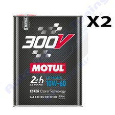 Huile De Course Automobile De Compétition Motul 300V 10W60 Le Mans 4 Litres