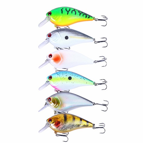 6pcs leurre 5cm - leurre, 8.5cm/15g