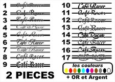 2x Stickers autocollant