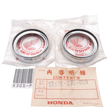 Fourche avant à nervures