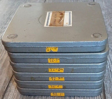 Films 8mm - Ma femme est une sorcière - 6 bobines en coffrets tôle - René Clair.