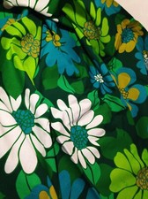 Oct19j -- SUPERBE NAPPE RECTANGULAIRE An 70's 1970 VINTAGE Authentique 