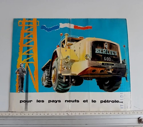 Brochure camion berliet t100 - brochure,