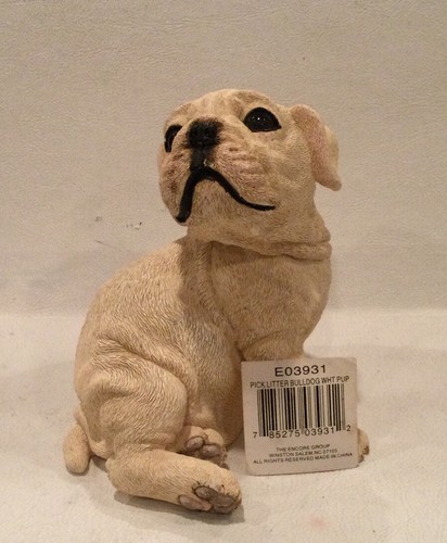 Bulldog figurine encore - figurine, by