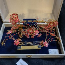 Kimono de mariage Kanzashi