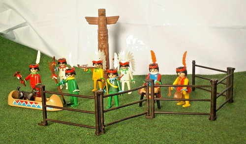 Lot playmobil western - , 8