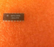  1pcs SN74LS390N 4bit binary counter, decade counter MOT. DIP16 DC:91