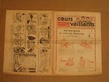 COEURS VAILLANTS N°18 - 6 AVRIL 1930 !!! RARE 