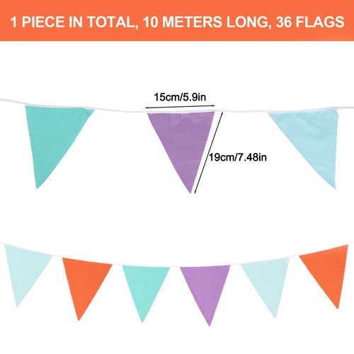 Drapeau triangle créatif