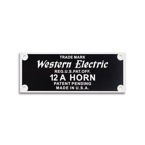 Western electric 12a horn - western,