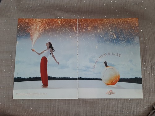 Publicité papier parfum - publicité,