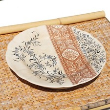 Ancienne assiette montée en