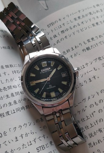 Vintage citizen diver crystal - citizen,
