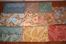 ancien PAPIER PEINT art deco