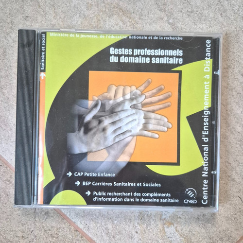 Cdrom gestes professionnels - professionnels, du